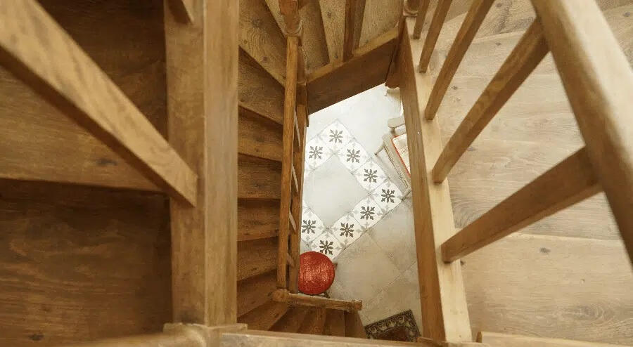 Rénovation d'une cage d'escalier